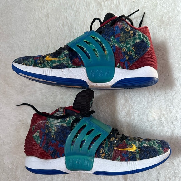 Men's Nike KD 14 NRG Ron English 2 Ky-D Sapphire/Melon Tint (DC9382 500) 10.5 - Picture 9 of 14